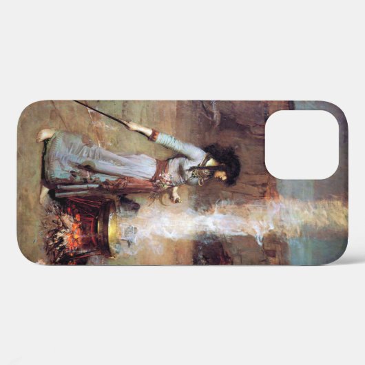 Coques Case-Mate iPhone Magic Circle, John William Waterhouse (Verso (horizontal))