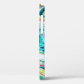 Coques Case-Mate iPhone Magic Marbling : Metallic Paint Design. (Verso / Gauche)