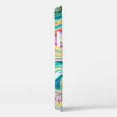 Coques Case-Mate iPhone Magic Marbling : Metallic Paint Design. (Verso / Droite)