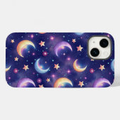 Coques Case-Mate iPhone Magic Moon and Stars (Verso (horizontal))
