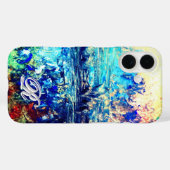 Coques Case-Mate iPhone magical artistic ethereal Abstract Monogram (Verso (horizontal))