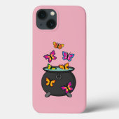 Coques Case-Mate iPhone Magical Butterflies from a cauldron (Verso)