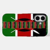 Coques Case-Mate iPhone 🇰 🇪 Magical Kenya : Le cadre de l'unité et de la (Verso (horizontal))