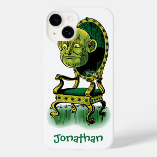 Coque Pour iPhone 14 Magicien vintage de Oz, magicien grincheux sur le 