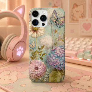 Coques iPhone 16 Pro Max Magie de jardin féerique aux hortensias et pissenl