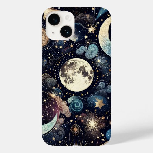 Coques Case-Mate iPhone Magie lunaire (Verso)