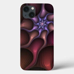Case-Mate iPhone Case Magique brillant Abstrait rayé coloré Fractal