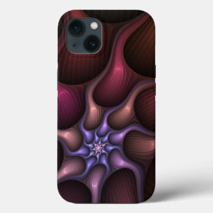 Case-Mate iPhone Case Magique brillant Abstrait rayé coloré Fractal