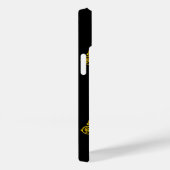 COQUES Case-Mate iPhone MAGIQUE ELFIQUE TALISMAN, TRIANGLE D'OR NOIR, STON (Verso / Droite)