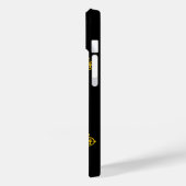 COQUES Case-Mate iPhone MAGIQUE ELFIQUE TALISMAN, TRIANGLE D'OR NOIR, STON (Verso / Gauche)
