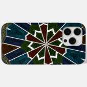 Coques Case-Mate iPhone Magnifique Asie tendance Sari Abstrait Motif (Verso (horizontal))