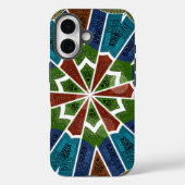Coques Case-Mate iPhone Magnifique Asie tendance Sari Abstrait Motif (Verso)