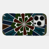 Coques Case-Mate iPhone Magnifique Asie tendance Sari Abstrait Motif (Verso (horizontal))