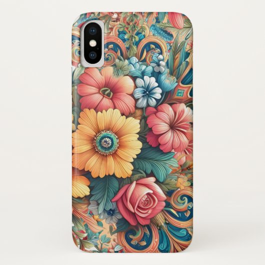 Coques Case-Mate iPhone Magnifique bouquet de fleurs (Dos)