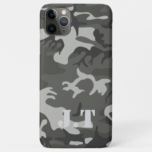 Coques Case-Mate iPhone Magnifique Camouflage urbain Motif Monogramme (Dos)