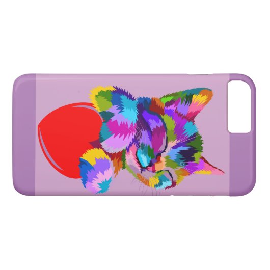 Coques Case-Mate iPhone Magnifique Chat (Dos (Horizontal))
