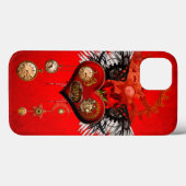 Coques Case-Mate iPhone Magnifique coeur steampunk (Verso (horizontal))