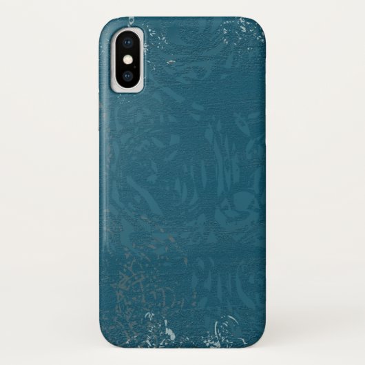 Coques Case-Mate iPhone Magnifique conception celtique bleue (Dos)