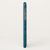 Coques Case-Mate iPhone Magnifique conception celtique bleue (Dos/Gauche)