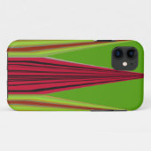 Coques Case-Mate iPhone Magnifique conception d'art fractal rouge jaune ve (Dos (Horizontal))