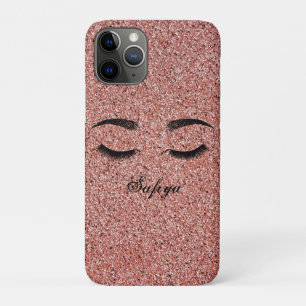 Case-Mate iPhone Case Magnifique Cool rose Faux Lashes
