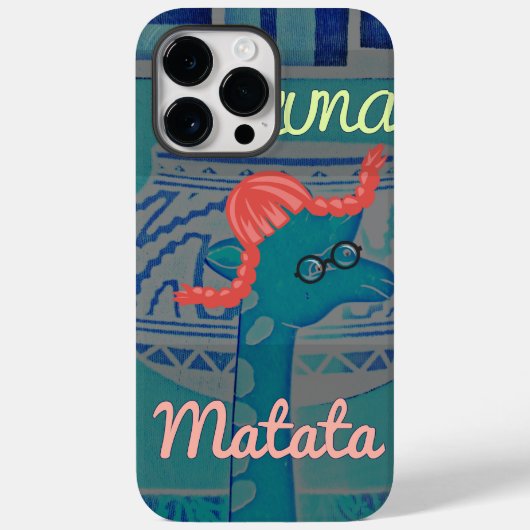 Coques Case-Mate iPhone Magnifique extraordinaire joli girly drôle girafe  (Verso)