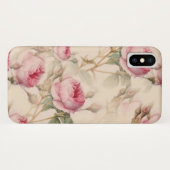 Coques Case-Mate iPhone Magnifique floral vintage (Dos (Horizontal))