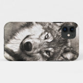 Coques Case-Mate iPhone Magnifique loup visage photo accessoires d'impress (Dos (Horizontal))