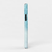 Coques Case-Mate iPhone Magnifique marbre bleu Cool (Dos/Droite)