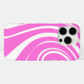 Coques Case-Mate iPhone Magnifique motif de tourbillon de marbre abstrait (Verso (horizontal))