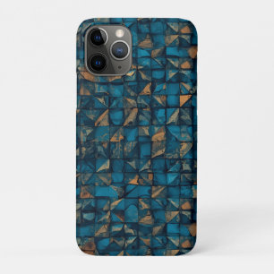 Case-Mate iPhone Case Magnifique motif patchwork "Look" en sarcelle fonc