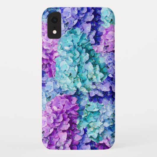 Coques Case-Mate iPhone Magnifiques fleurs d'hydrangée (Dos)