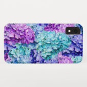 Coques Case-Mate iPhone Magnifiques fleurs d'hydrangée (Dos (Horizontal))