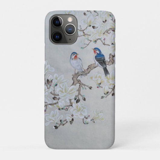 Coques Case-Mate iPhone Magnolia blanche (Dos)