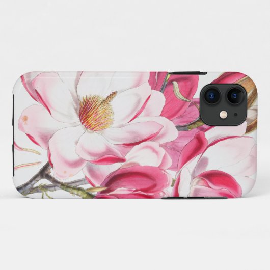 Coques Case-Mate iPhone Magnolias (Dos (Horizontal))