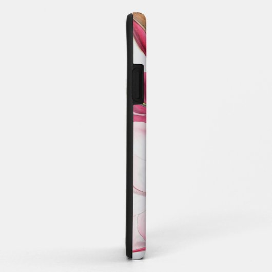 Coques Case-Mate iPhone Magnolias (Dos/Droite)