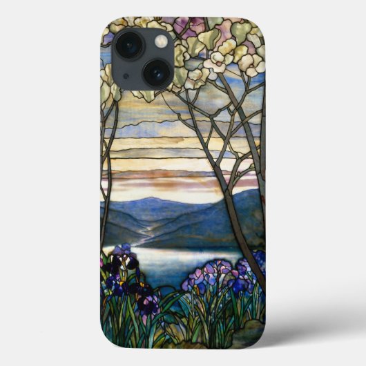 Coques Case-Mate iPhone Magnolias et Irises Vitre (Verso)