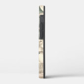 Coques Case-Mate iPhone Magnolias Rustiques Initiales Peintes Floral Botan (Verso / Gauche)