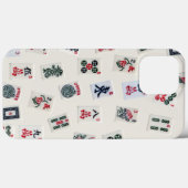 Coques Case-Mate iPhone Mah Jongg jeu tuiles ( symboles) conception  (Verso (horizontal))