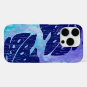 Coques Case-Mate iPhone Maikai Hawaiian Monstera Feuille Cravate-Dye Mélan (Verso (horizontal))