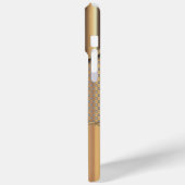 Coques Case-Mate iPhone Maille d'or | Monogramme (Verso / Gauche)