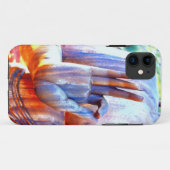 Coques Case-Mate iPhone Main Bouddha (Dos (Horizontal))