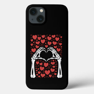 Case-Mate iPhone Case Main de squelette cœur Saint-Valentin Amour drôle