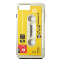 Main gauche C 60 de bande de cassette audio de