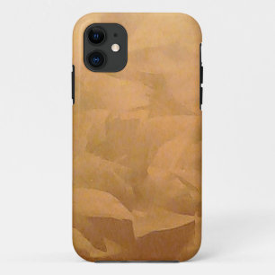 Coque iPhone 11 Main métallique de cuivre balayée