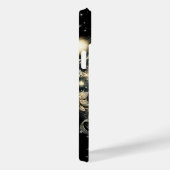 Coques Case-Mate iPhone Main tenant un cristal sous la lumière de la lune (Verso / Droite)