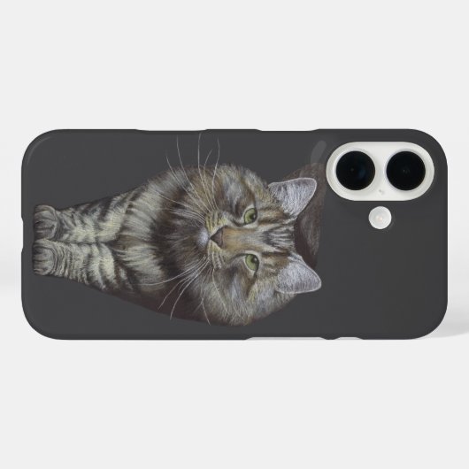 Coques Case-Mate iPhone Maine Coon (Verso (horizontal))