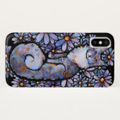 Coques Case-Mate iPhone Maine Coon Dilute Calico Cat Violet (Dos (Horizontal))