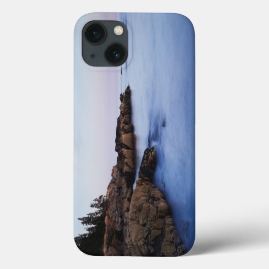 Coques Case-Mate iPhone Maine, Parc national Acadia, Moonset (Verso)