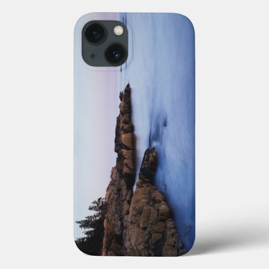 Coques Case-Mate iPhone Maine, Parc national Acadia, Moonset (Verso)